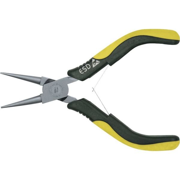 ROUND MINI PLIER 125 MM ESD, Ega Master, Mfr#: 64732